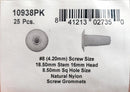 DSC.10938PK  8 Screw Size 8.5mm Square Hole