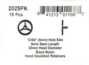 DSC.2025PK  5mm Hole Size 9mm Stem Lgth