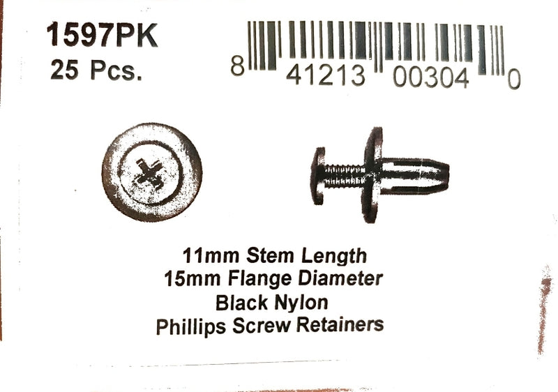 DSC.1597PK  6mm Hole Size 11mm Stem Length