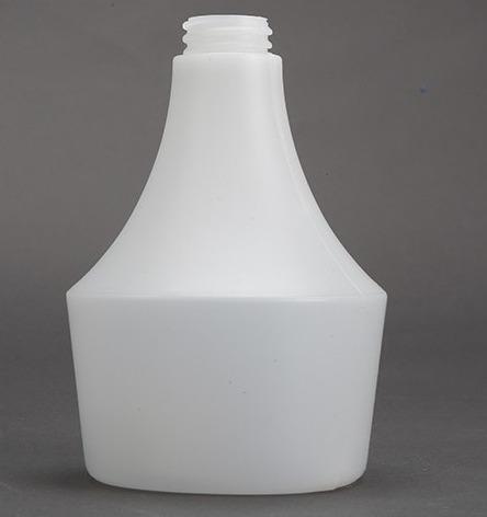 GST.AT-SB0091 500 ML PE Vase (round) Bottle, Milky White, Light Weight, 28/400mm Cap Size