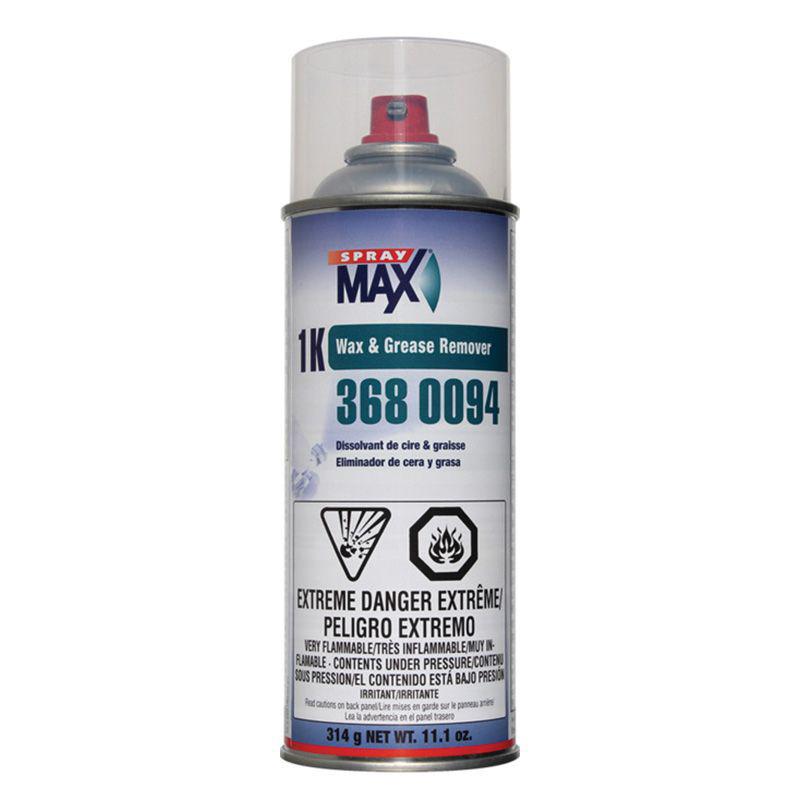 SPM.3680094 1K Wax and Grease Remover, 11.1 oz Aerosol Can, Transparent, Liquid, 8 to 11 sq-ft Coverage