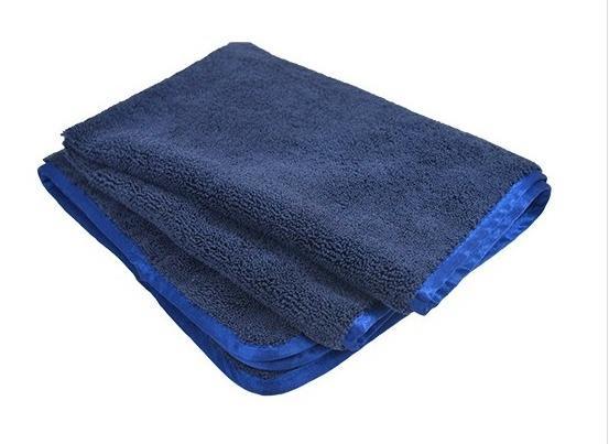 GST.ME36NVY/NVY Microfiber Elite Jumbo Super Absorbent Drying Towel, 380 GSM, 36"x 24", Navy Blue / Navy Blue