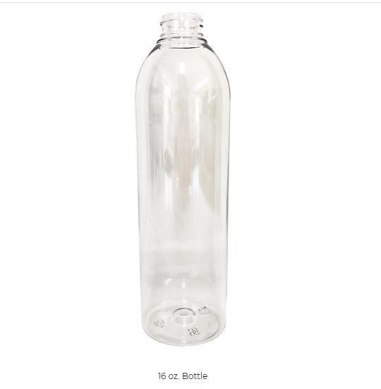 950ml Clear Pet Plastic Liquor Bottles - Clear 28-400