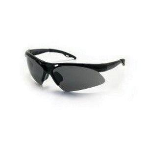 SAS.540-0201.EA SAS® Diamondbacks™ 540-0201 Lightweight Safety Glasses, Universal, Gray Lens, Black Frame