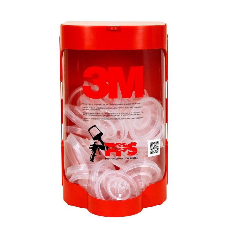 3M.16299 Lid Dispenser, Red, Use With: Large, Midi, Mini, Standard Cup Lids