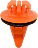 AUV.20688 MOULDING CLIP W/SEALER ORANGE TOYOTA 10 PCS.