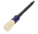 1st.BD30BLK/NVY 10.25" Long Plastic Handle Natural Hair Detail Brush