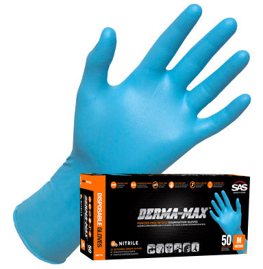 Derma-Max Nitrile Disposable Glove (Powder-Free)