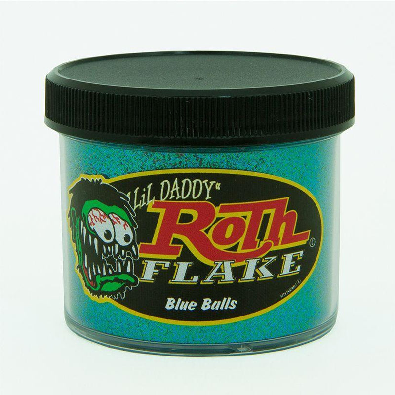 ROT.RF104 Blue Balls Solid Metal Flake,Lil' .008 Size, 2oz Jar