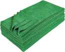 DP.MT-UT16-S 16 x 16 in. 300 GSM Ultrasonic Cut Microfiber Cleaning Towels – 12-pack