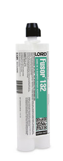 FUS.90981.EA Fusor 132 2-Part Super Fast Repair Adhesive, 10.1 oz Cartridge, Black, Paste