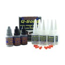 KTI.90005 Large Q-Bond Repair Kit, 3-3/4 in L, 3-1/2 in THK, Black
