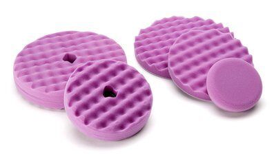 3M.33037 Perfect-It™  1-Step Single Sided Finishing Pad, 8 in Dia, Hook and Loop Attachment, Foam Pad, Purple