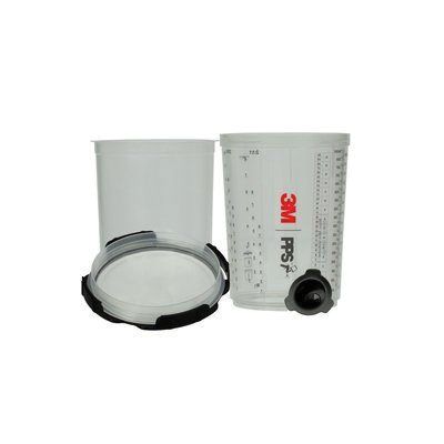3M.26024 Large Spray Cup Liner Kit, 850 mL, Use with Liner (Y/N): Yes.
