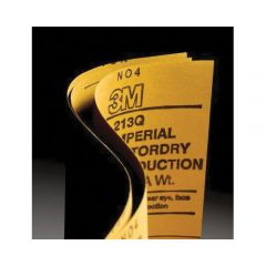 3M 213Q Series Abrasive Sheet, 9 in W x 11 in L, Black, Wet/Dry (50 sheets)