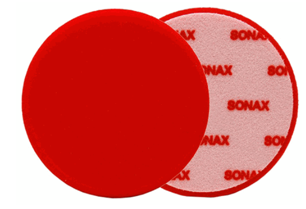 SON.493441 Red Hard Cutting/Polishing Pad - 6.5 inches (165 mm)